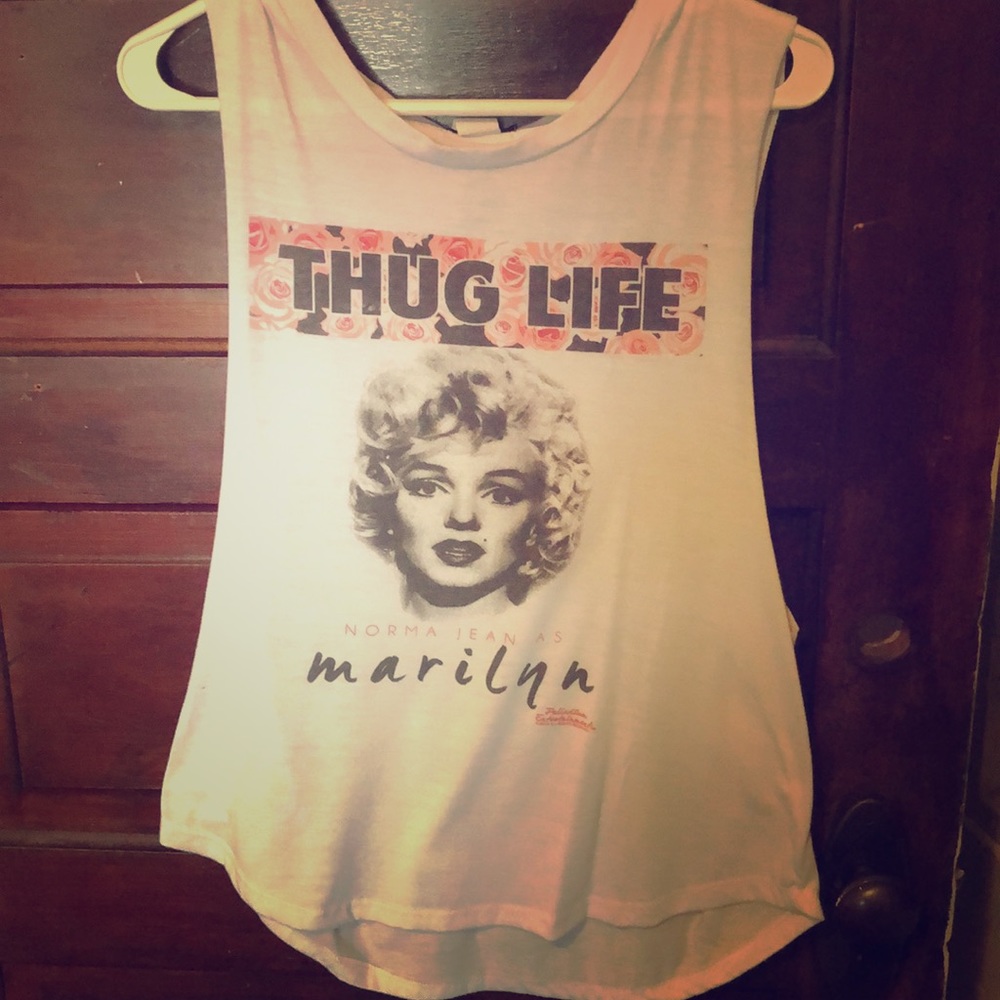 Rue21 “Thug Life” Marilyn muscle tank